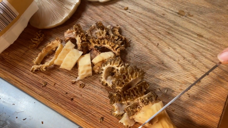 Cooking Morel Mushrooms video