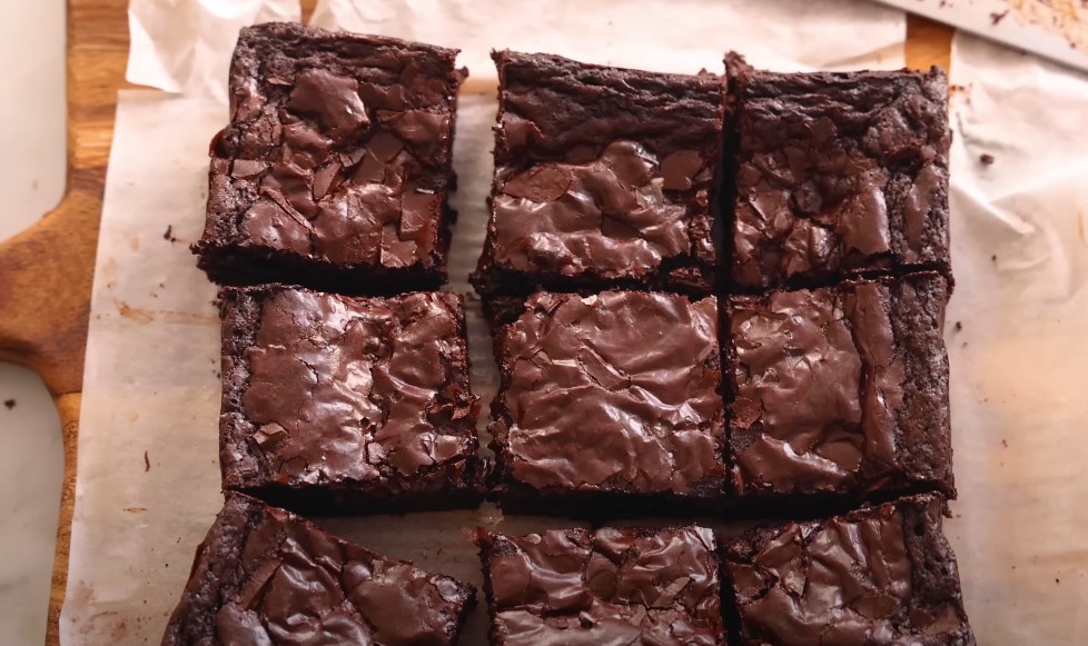 Perfectly portioned brownies, ready for a sweet treat